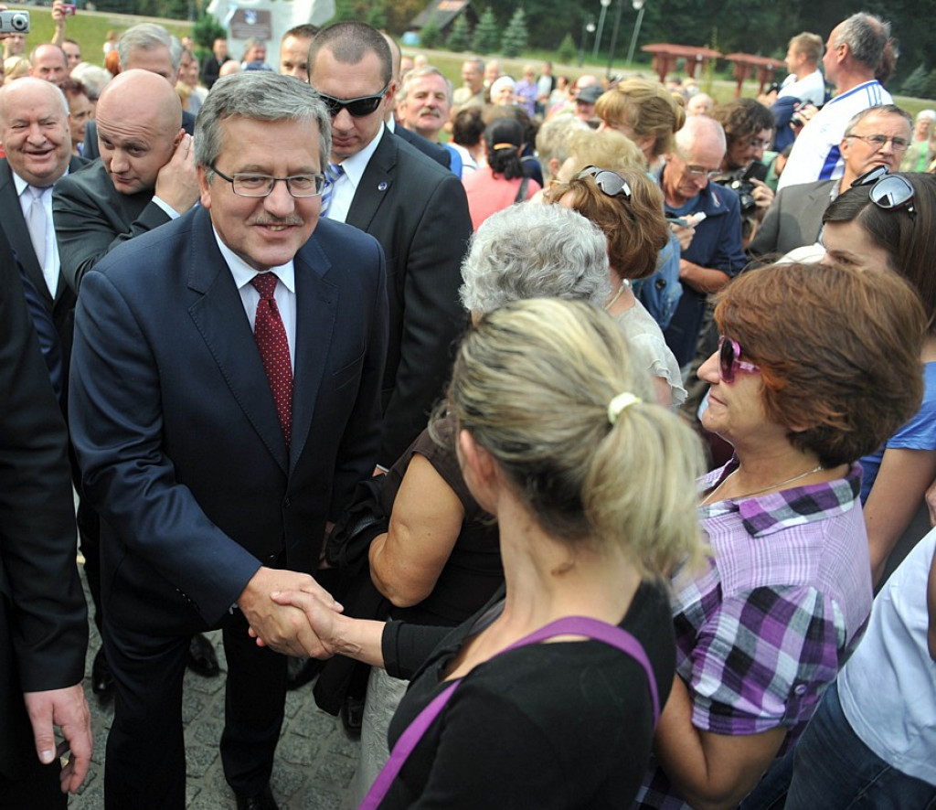 Prezydent Bronisław Komorowski w Szczawnicy
