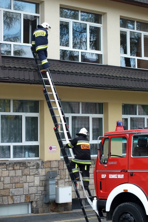 Pożar w szkole w Kościelisku