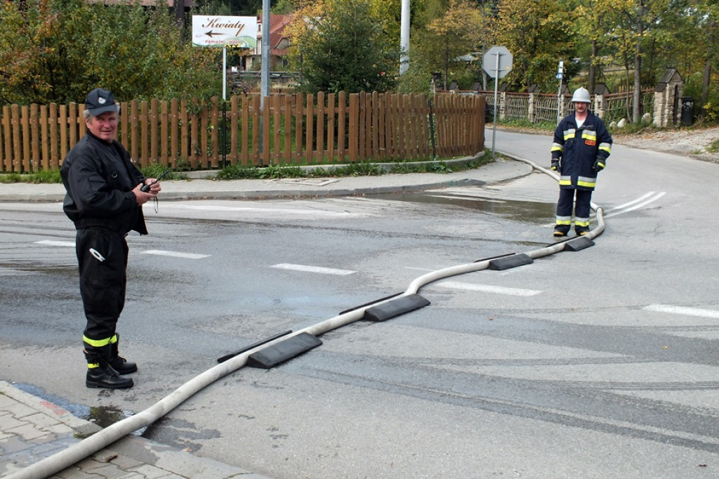 Pożar w szkole w Kościelisku