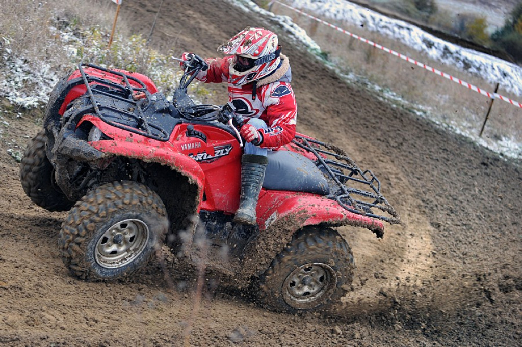 Zawody motocrossowe w Krośnicy