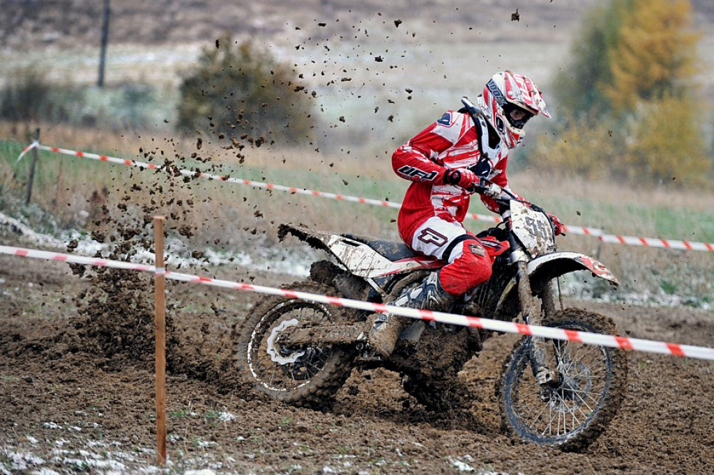 Zawody motocrossowe w Krośnicy