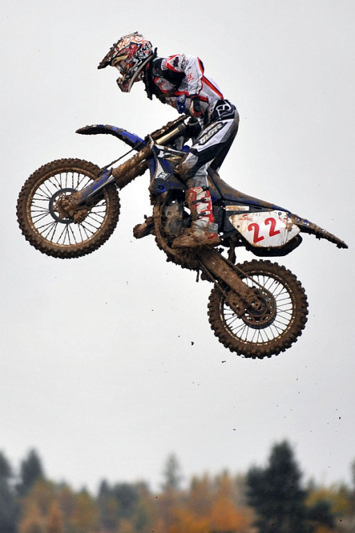 Zawody motocrossowe w Krośnicy