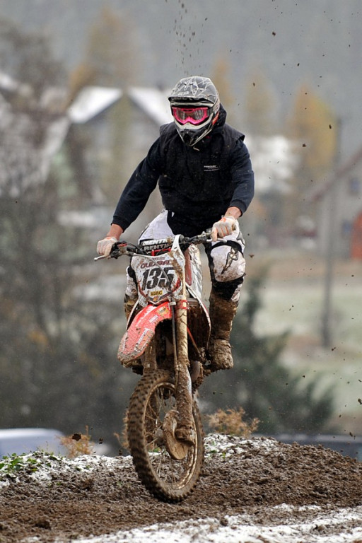 Zawody motocrossowe w Krośnicy