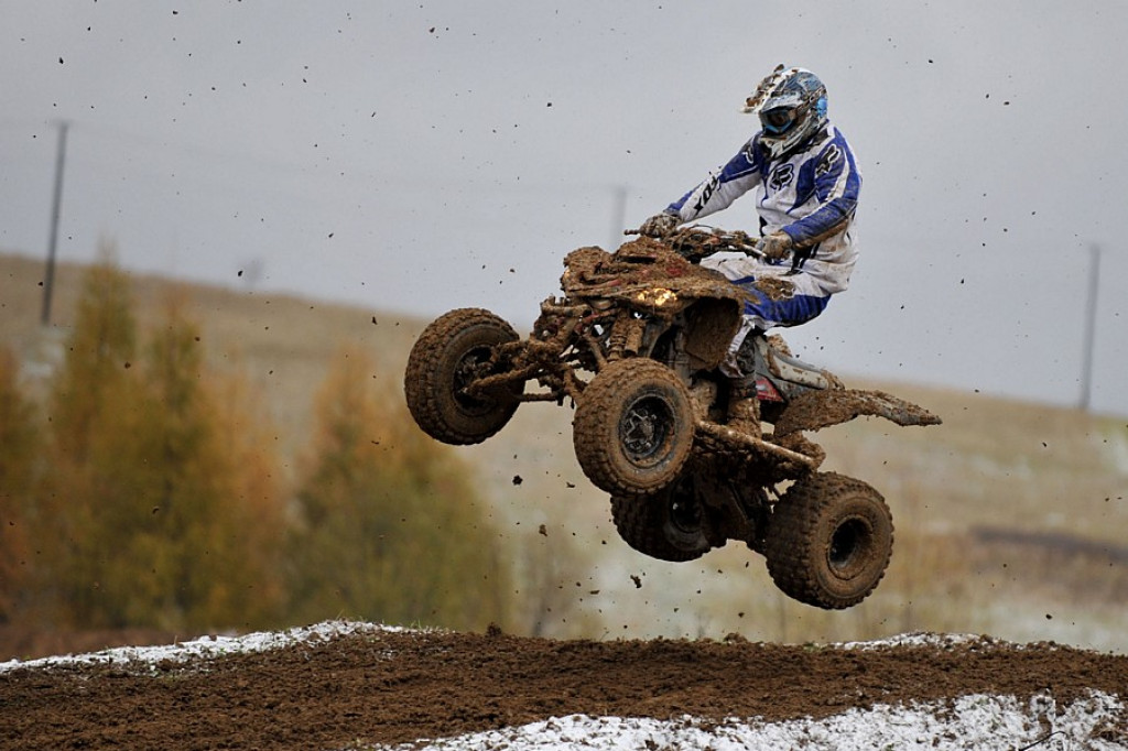 Zawody motocrossowe w Krośnicy