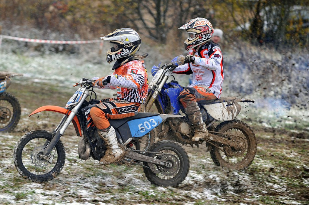 Zawody motocrossowe w Krośnicy