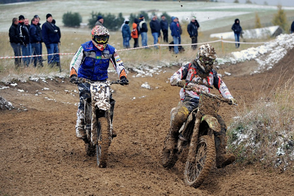 Zawody motocrossowe w Krośnicy