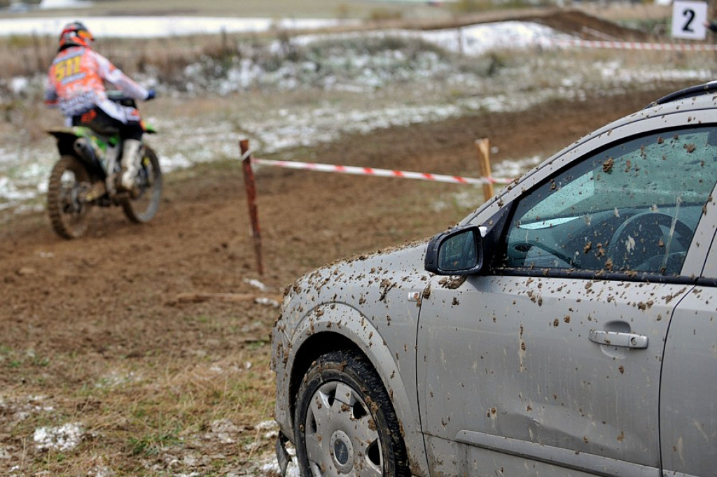 Zawody motocrossowe w Krośnicy