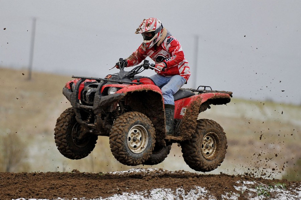 Zawody motocrossowe w Krośnicy
