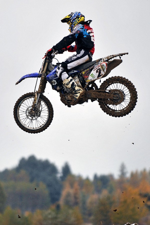 Zawody motocrossowe w Krośnicy