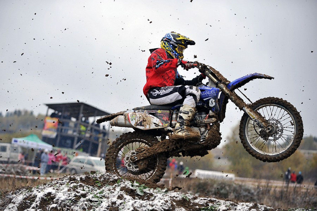 Zawody motocrossowe w Krośnicy