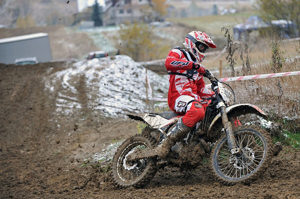 Zawody motocrossowe w Krośnicy
