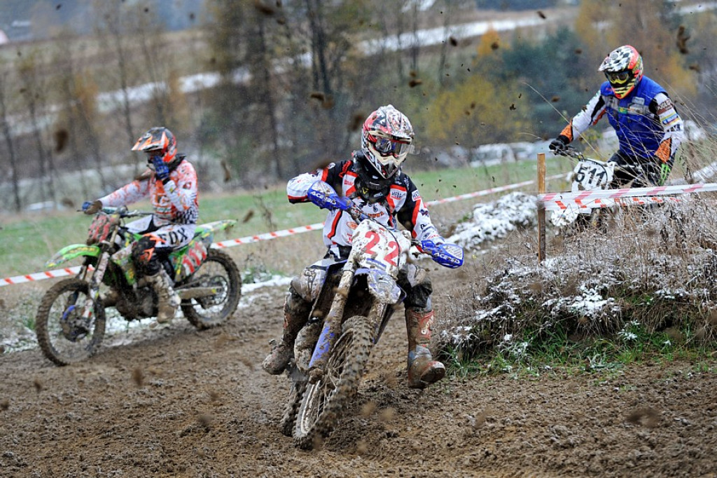 Zawody motocrossowe w Krośnicy