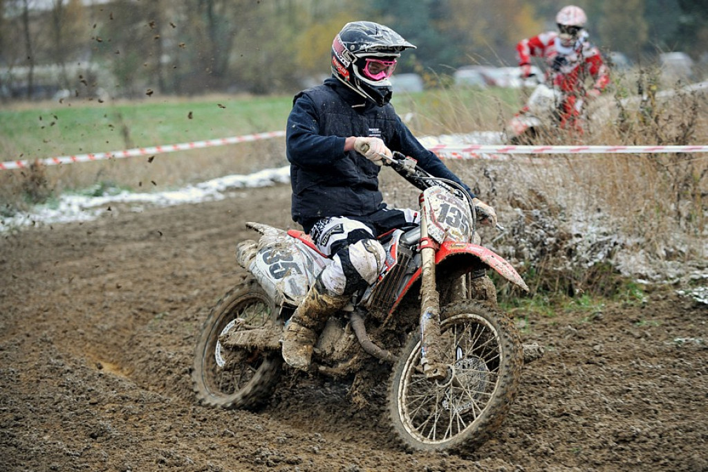 Zawody motocrossowe w Krośnicy