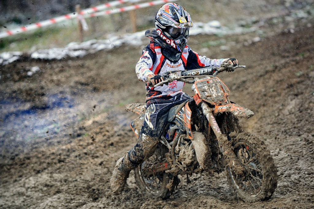 Zawody motocrossowe w Krośnicy