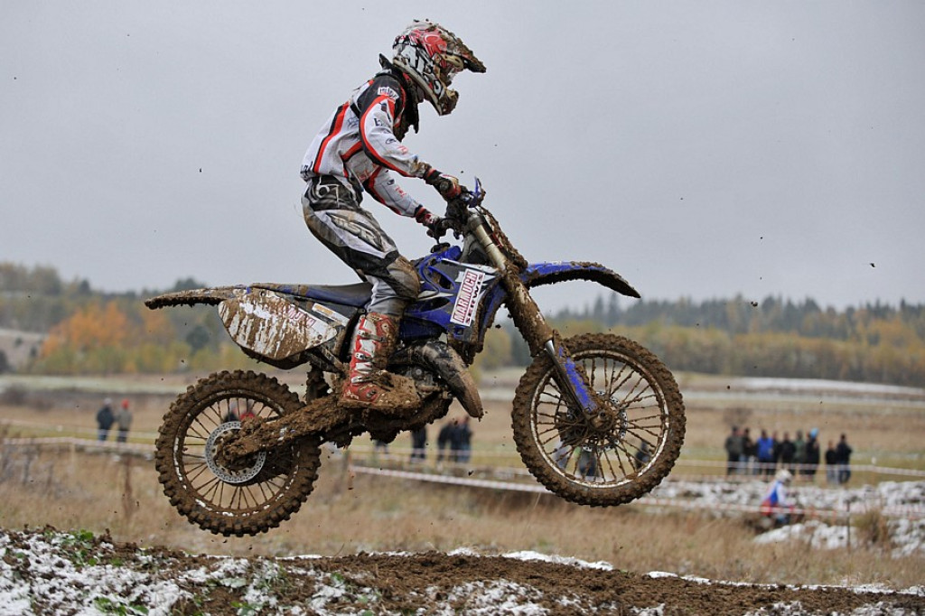 Zawody motocrossowe w Krośnicy