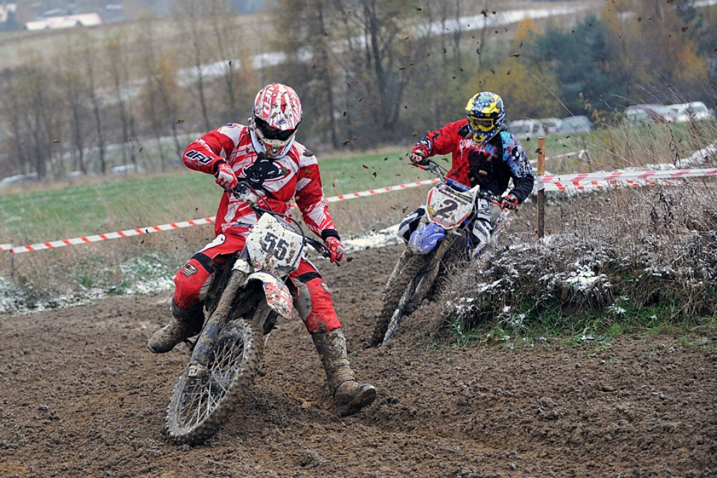 Zawody motocrossowe w Krośnicy