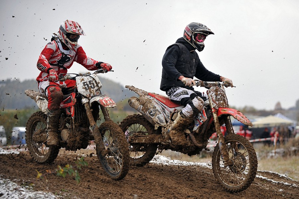 Zawody motocrossowe w Krośnicy