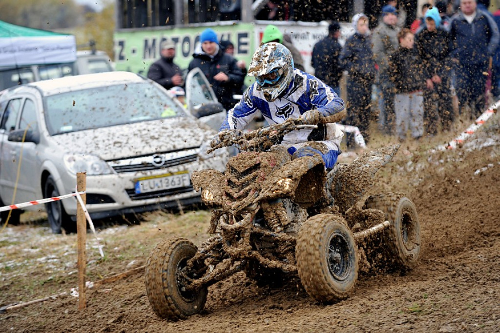 Zawody motocrossowe w Krośnicy