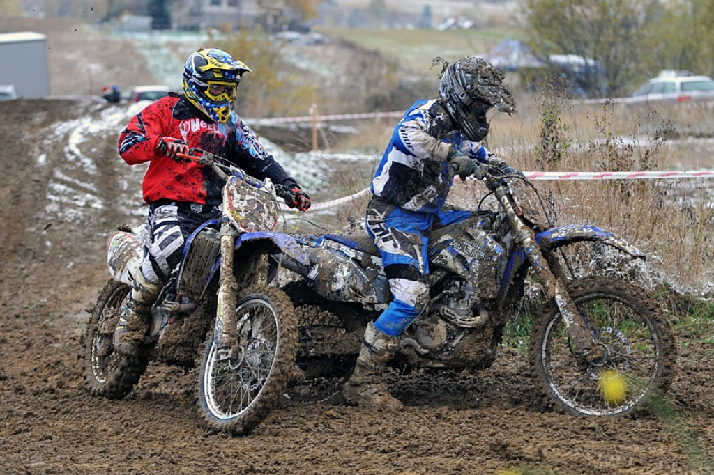 Zawody motocrossowe w Krośnicy