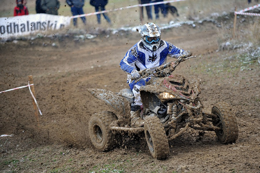 Zawody motocrossowe w Krośnicy