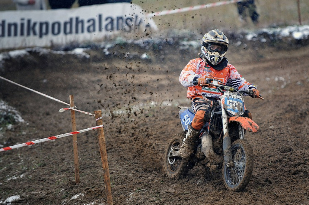 Zawody motocrossowe w Krośnicy