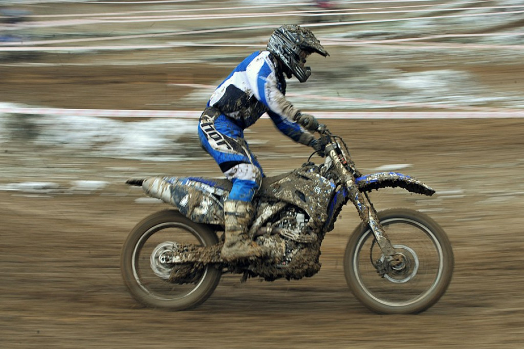 Zawody motocrossowe w Krośnicy