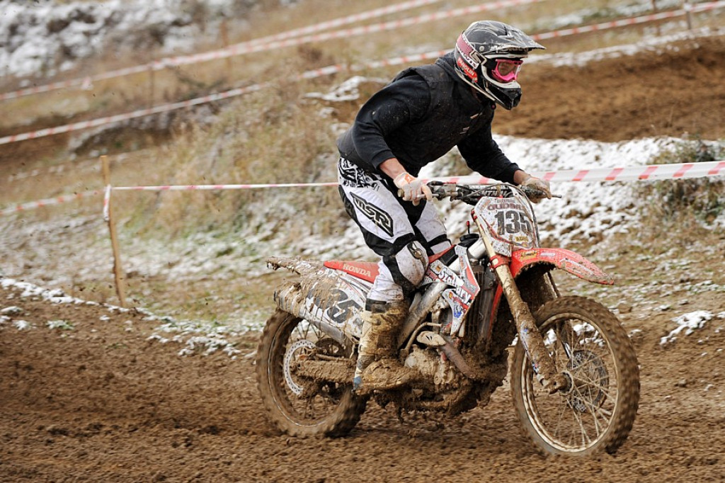 Zawody motocrossowe w Krośnicy