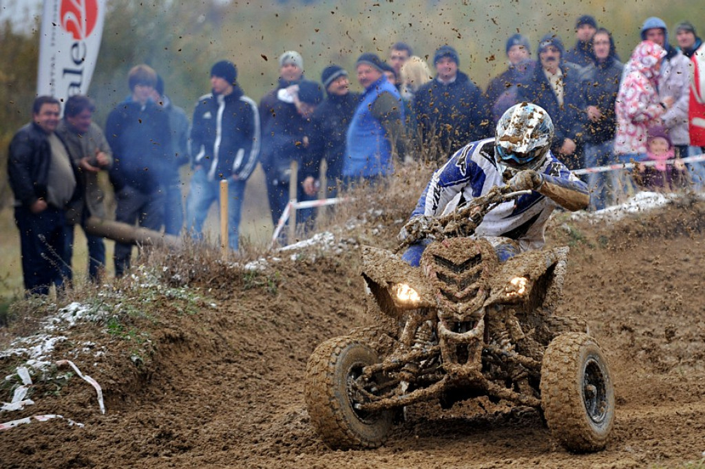 Zawody motocrossowe w Krośnicy