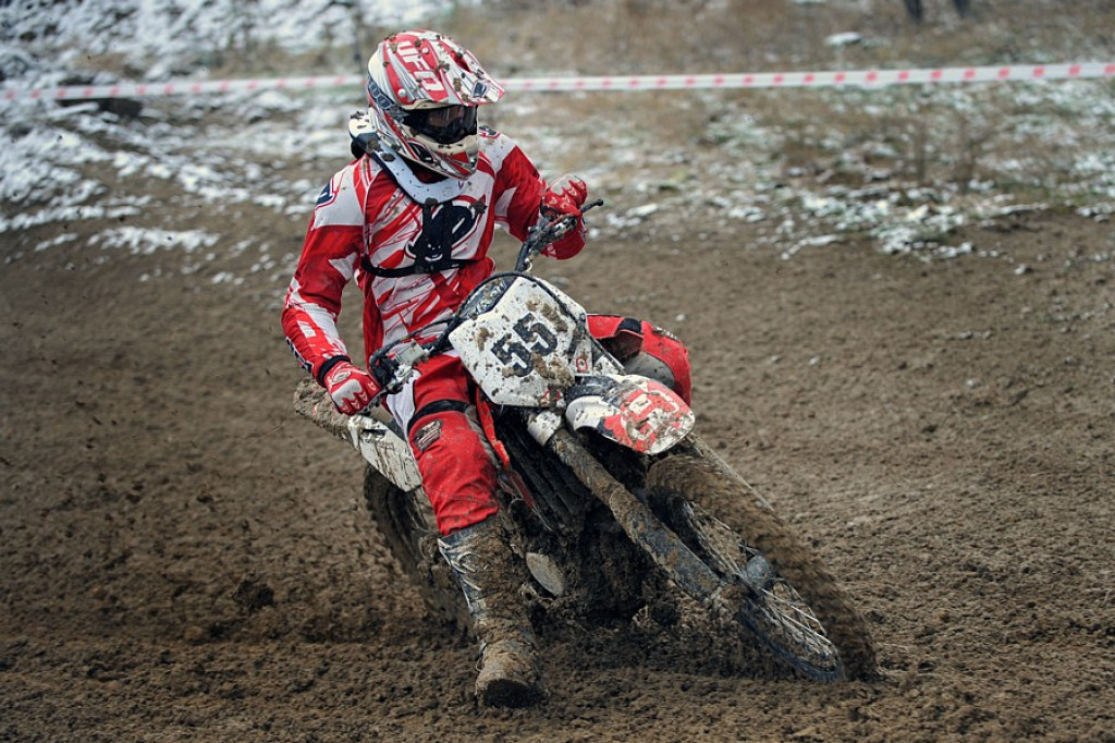Zawody motocrossowe w Krośnicy