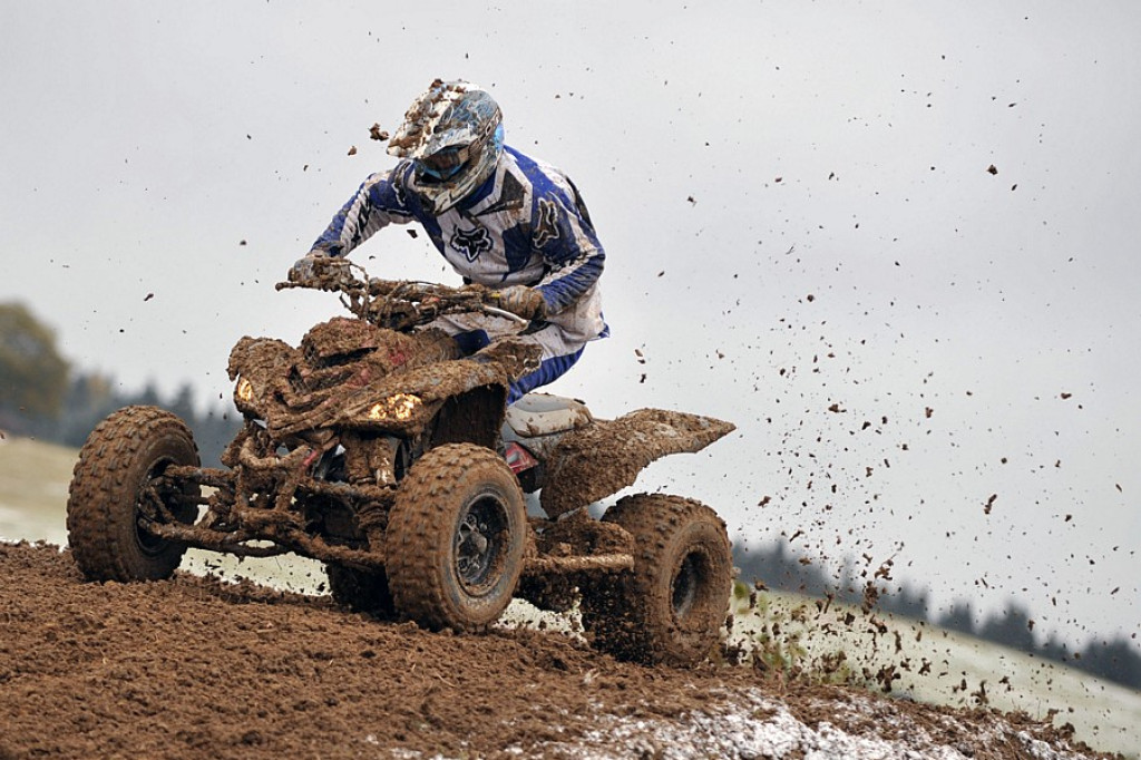 Zawody motocrossowe w Krośnicy