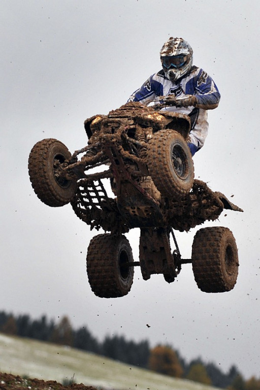 Zawody motocrossowe w Krośnicy