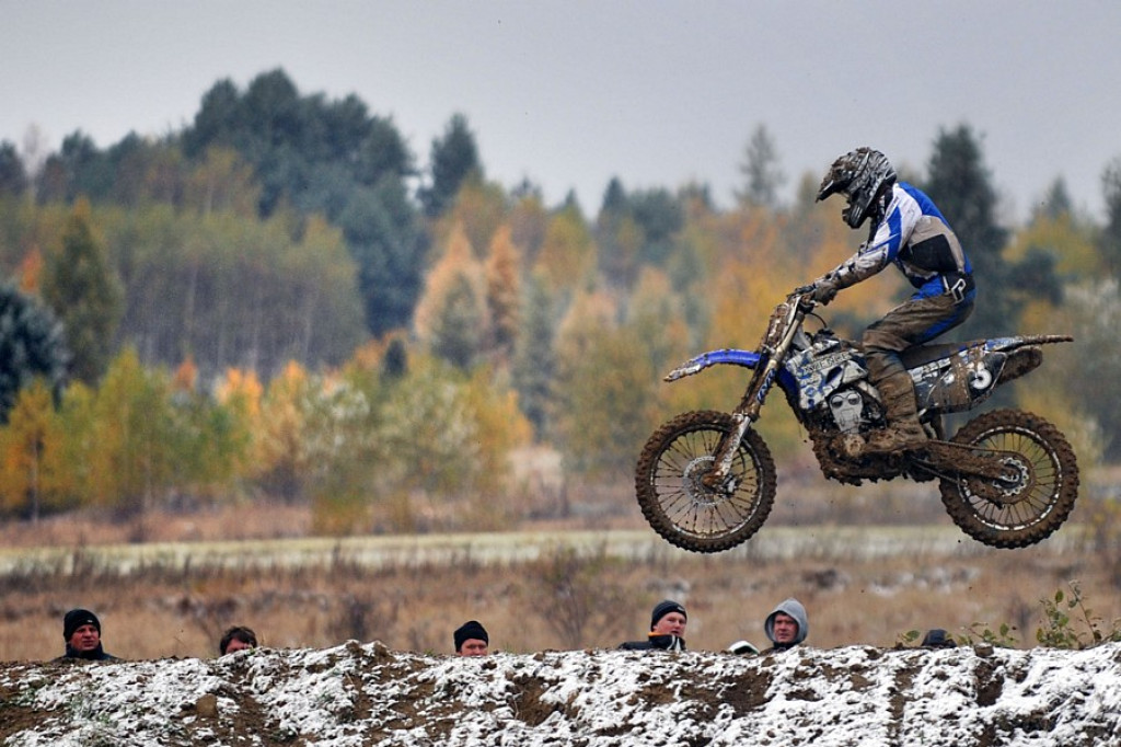 Zawody motocrossowe w Krośnicy