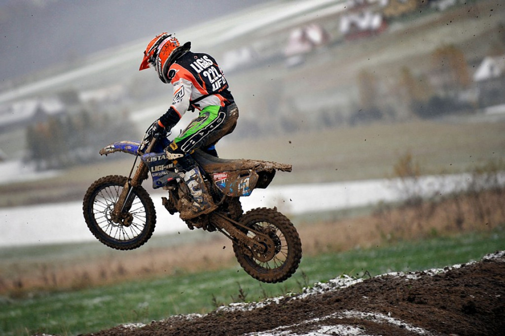 Zawody motocrossowe w Krośnicy