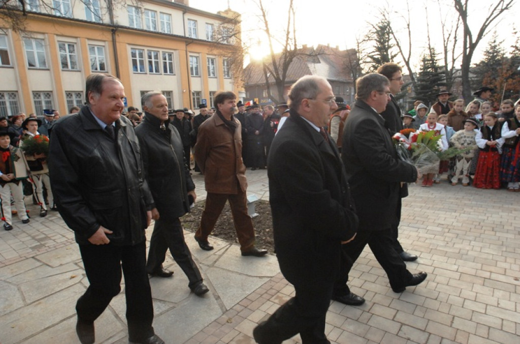 Nowy Targ: Orkan powitany na Placu Słowackiego