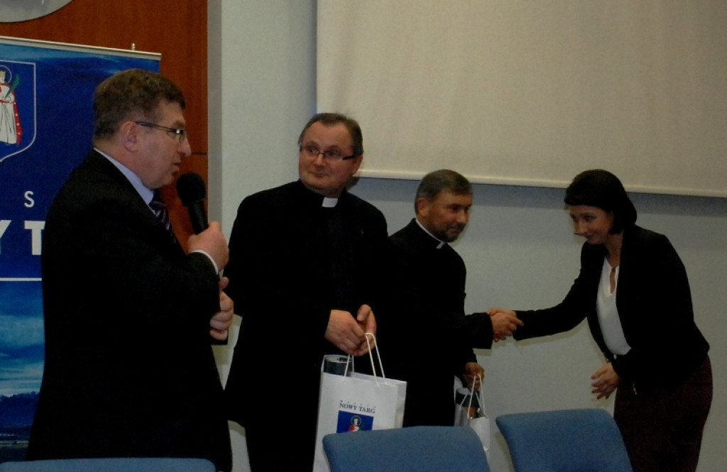 Nowy Targ: Promocja książki księdza - bramkarza