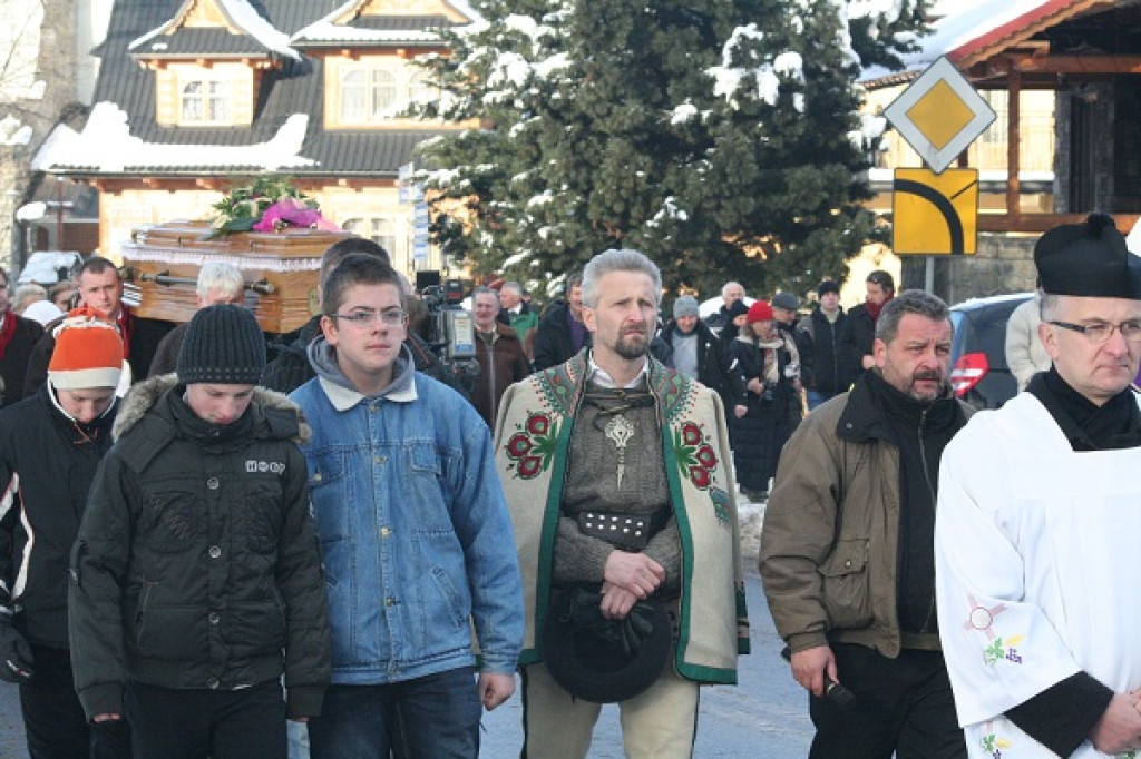 Pogrzeb Władysława Trebuni Tutka