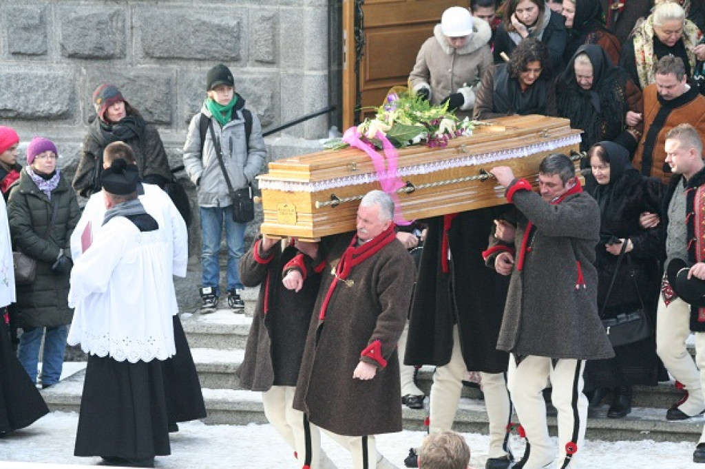 Pogrzeb Władysława Trebuni Tutka