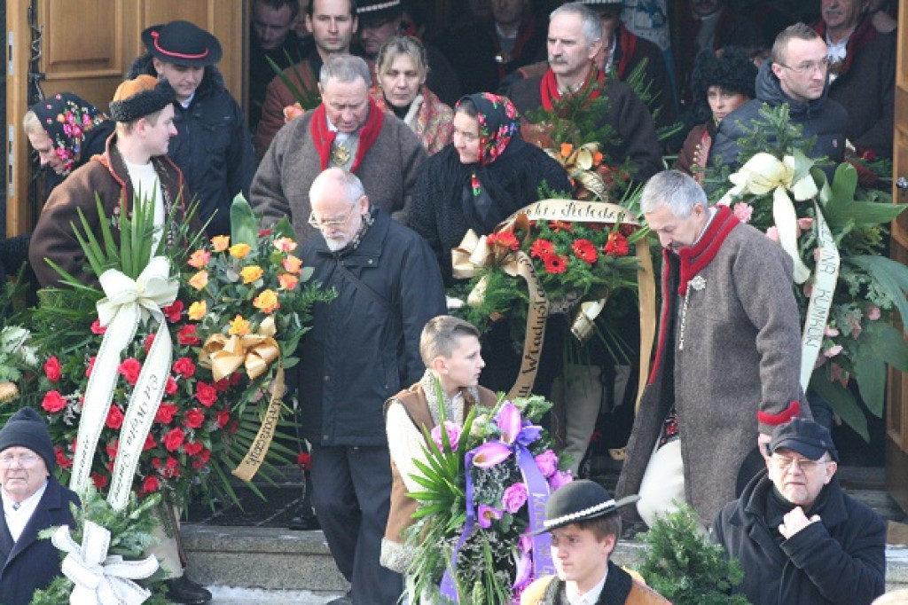 Pogrzeb Władysława Trebuni Tutka