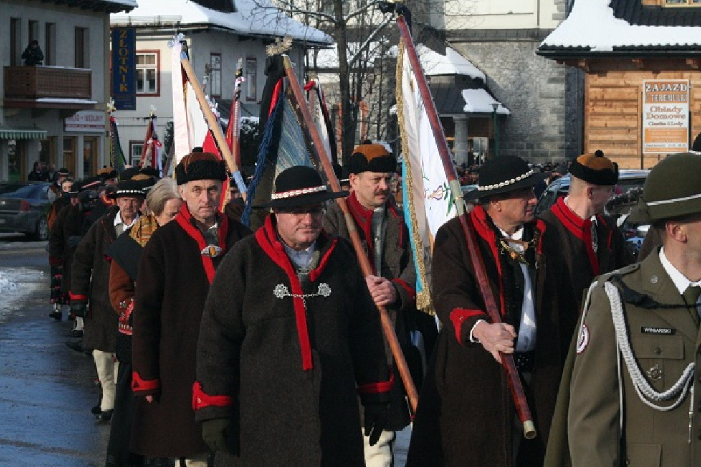 Pogrzeb Władysława Trebuni Tutka