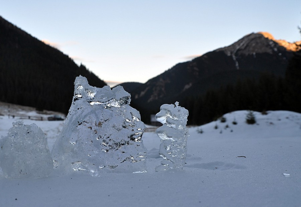 Tatry Zachodnie: Grudniowy spacer na Grzesia