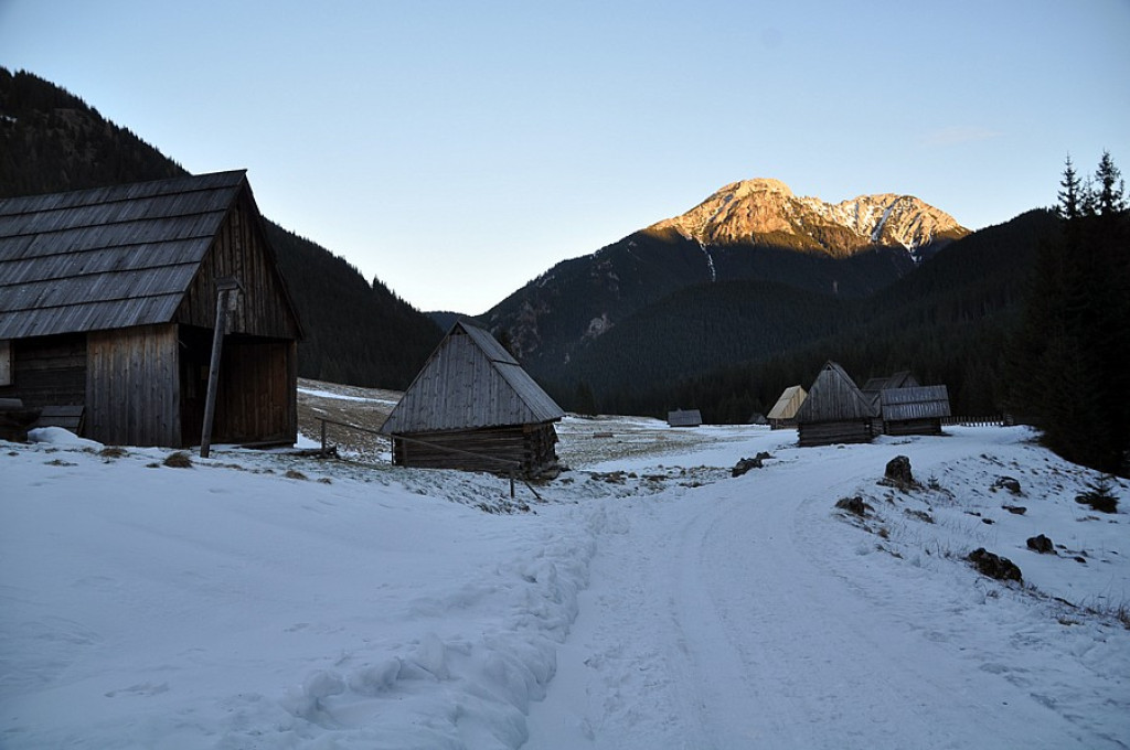 Tatry Zachodnie: Grudniowy spacer na Grzesia