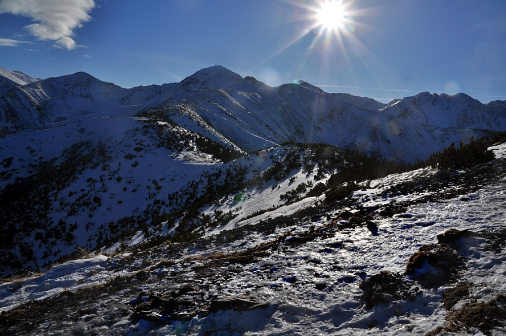 Tatry Zachodnie: Grudniowy spacer na Grzesia