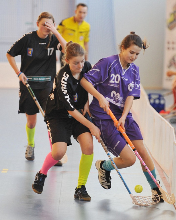 Unihokej: Remisowe derby juniorek