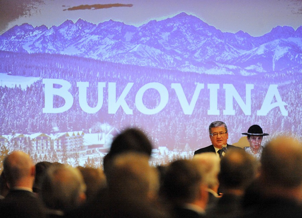 Prezydent Bronisław Komorowski w Bukowinie