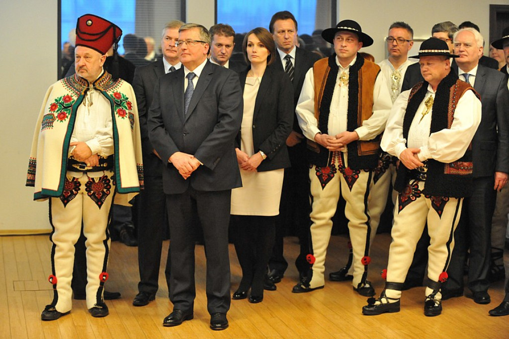 Prezydent Bronisław Komorowski w Bukowinie