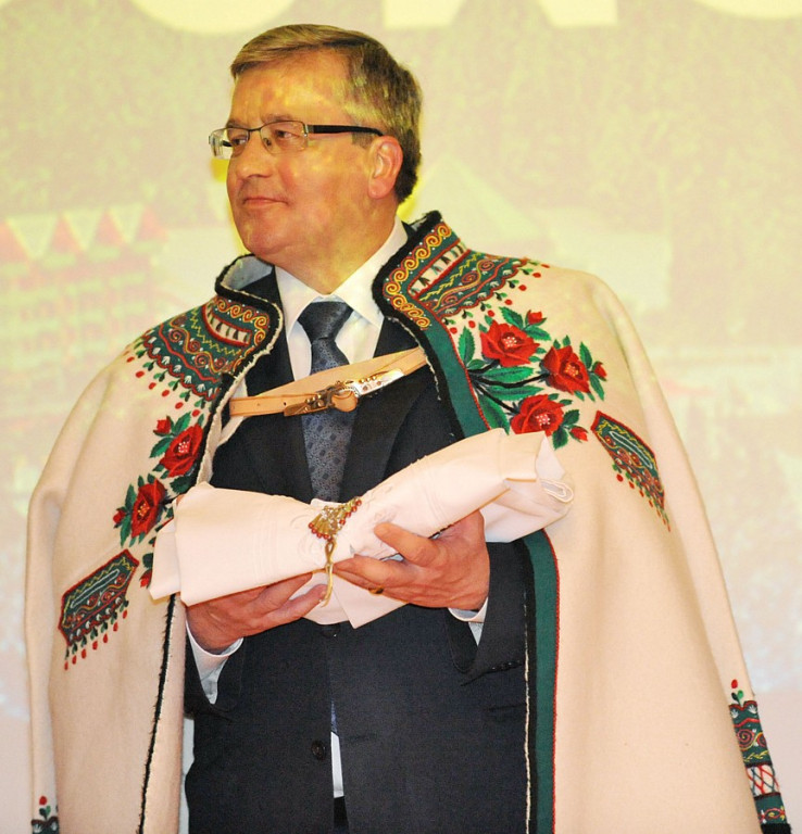 Prezydent Bronisław Komorowski w Bukowinie