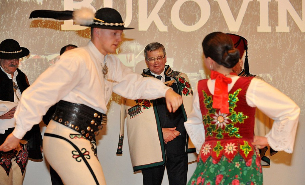 Prezydent Bronisław Komorowski w Bukowinie