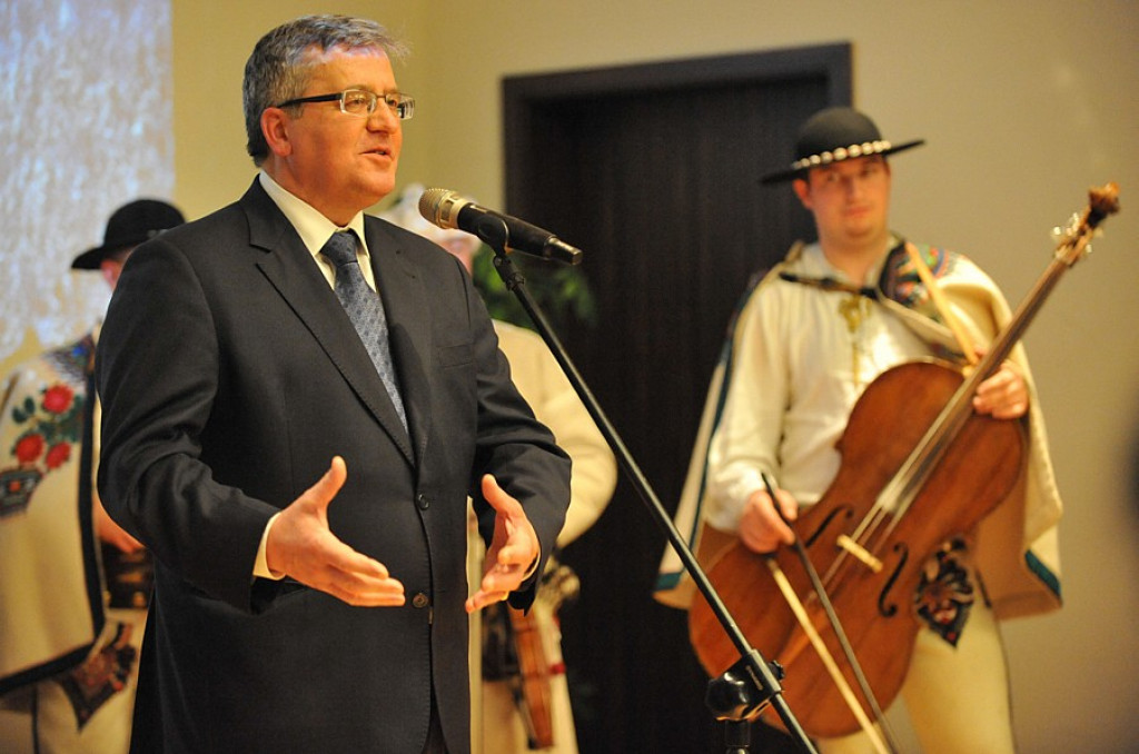 Prezydent Bronisław Komorowski w Bukowinie
