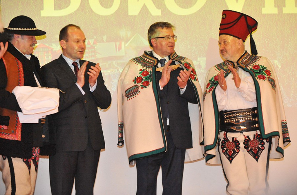 Prezydent Bronisław Komorowski w Bukowinie