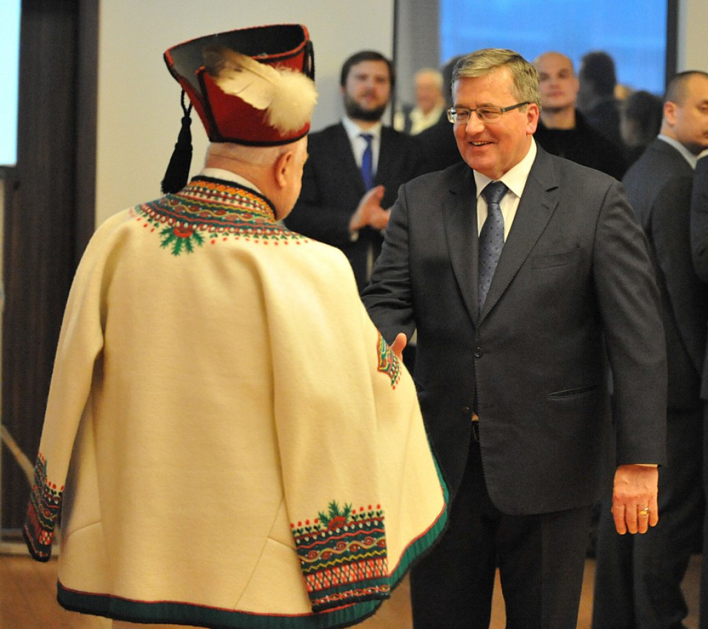 Prezydent Bronisław Komorowski w Bukowinie